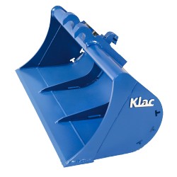 Godet KLAC D curage fixe 1000mm pour mini pelle entre 1,8 et 2,8T