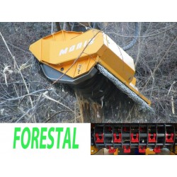 Tête de broyage forestière FEMAC Tête de broyage forestière T11 FR 130 pour mini pelle entre 8 et 12T