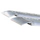 Rampes de chargement  Rampes alu (avec rebords) 2500mm / 2t